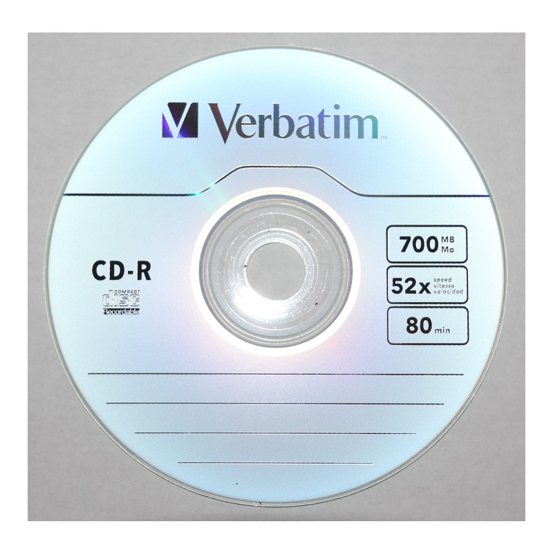 اسطوانات ليزر فارغة Blank CD-R Discs 700MB