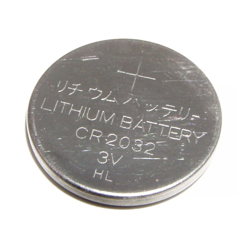بطارية مازربورد وكومبيوتر أصلية CR2032 3V Lithium Motherboard CMOS Battery