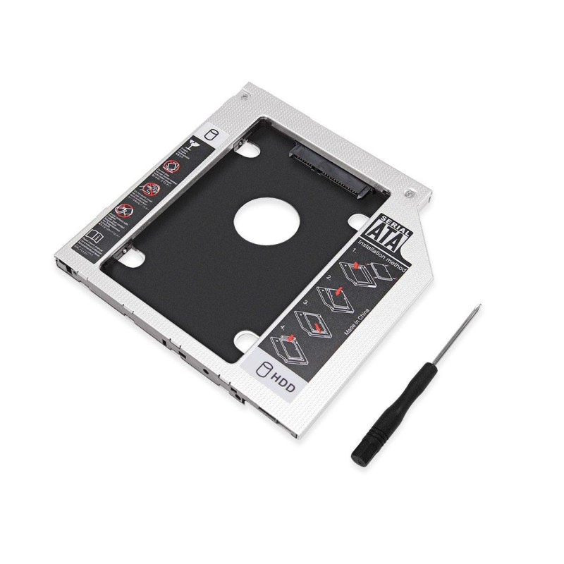 راك كادي هارد لابتوب سليم Caddy Tray Slim 9.5mm SATA to SATA