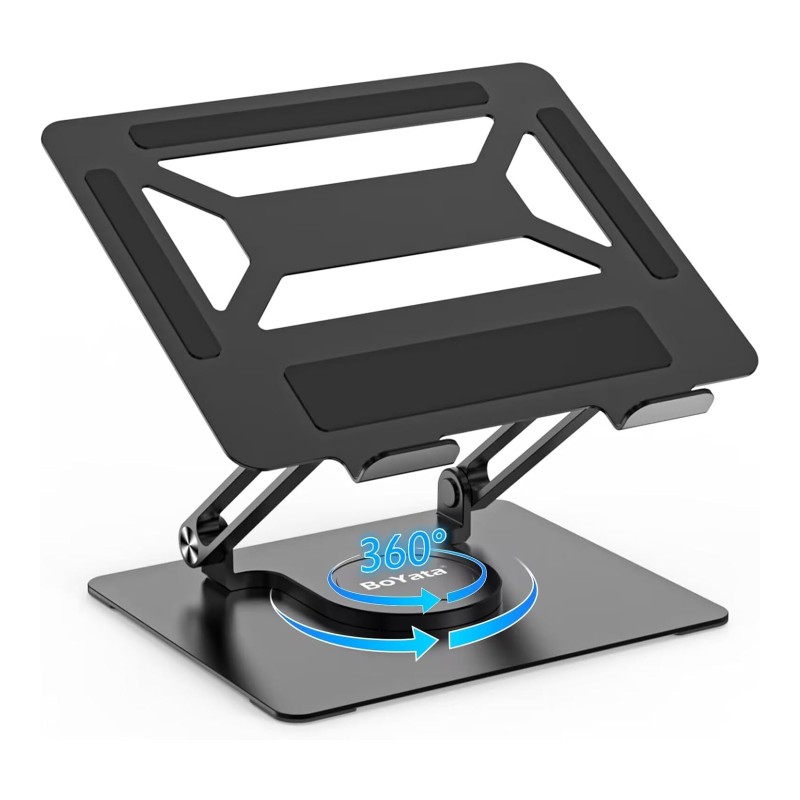 حامل لابتوب ألومنيوم مريح قابل للتعديل والتبريد Ergonomic Aluminum Laptop Stand