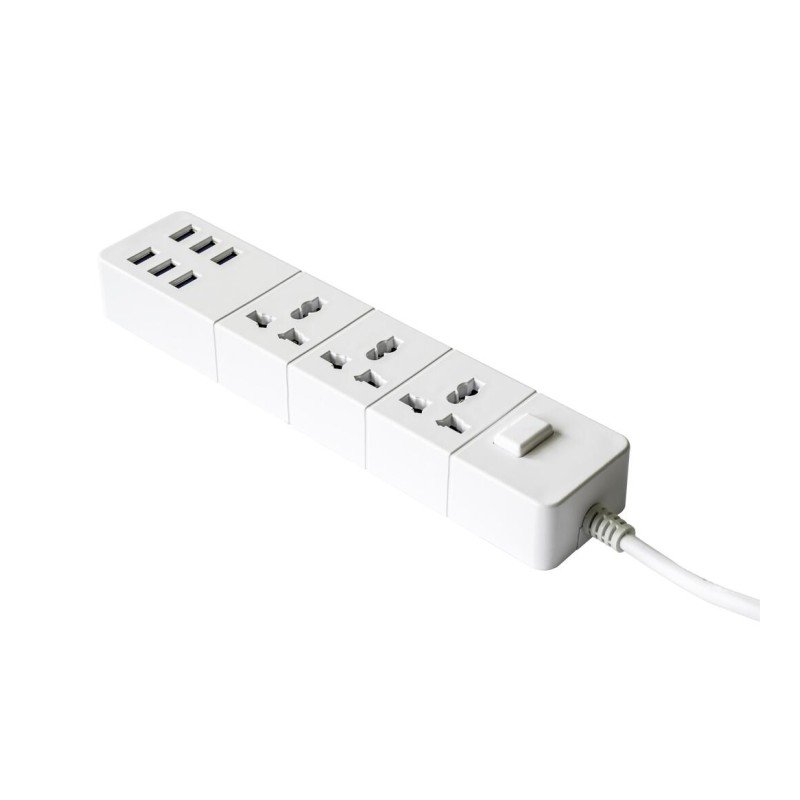 مشترك كهرباء استيراد عالي التحمل بمخارج متعددة وأمان للأطفال